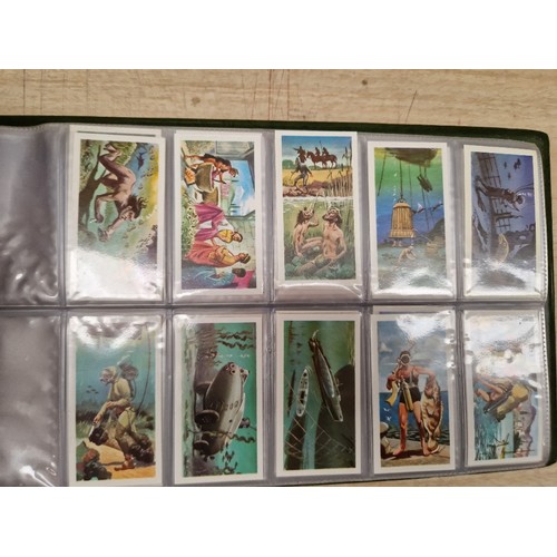 429 - Five albums of assorted cigarette cards.