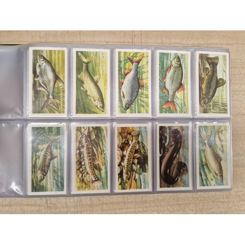 429 - Five albums of assorted cigarette cards.