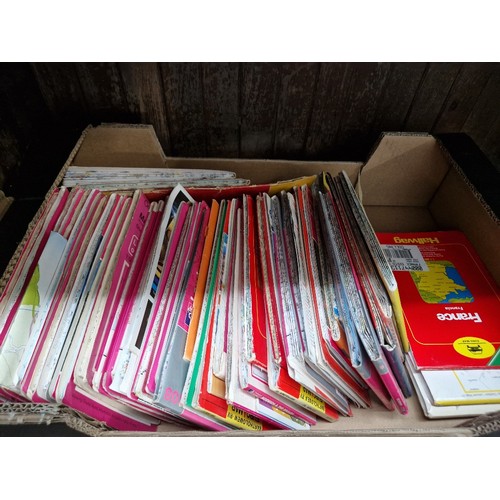 69 - A box of OS maps, etc.