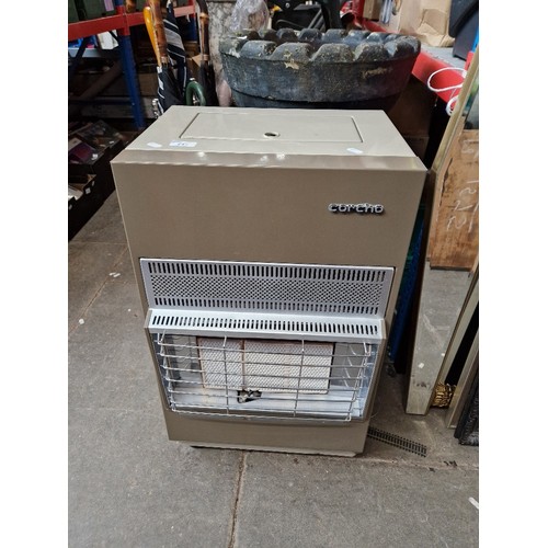 245 - A Corcho calor gas heater with bottle