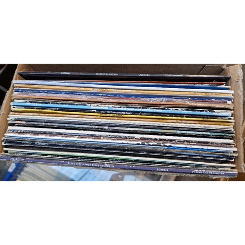 65 - A box of hip hop LPs