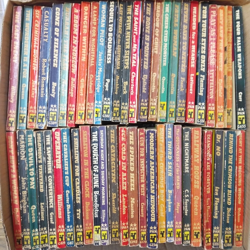 124 - Pan Books, a collection of mainly assorted G series paperbacks, 1958 to 1966, various authors includ... 