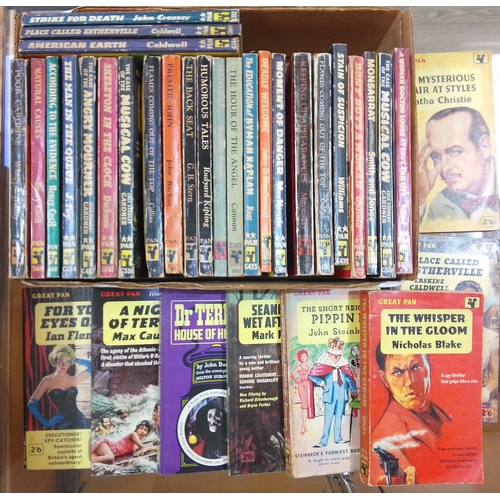 124 - Pan Books, a collection of mainly assorted G series paperbacks, 1958 to 1966, various authors includ... 