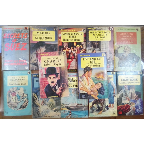 125 - Pan Books, a near complete collection of GP series paperbacks, 1-102, 1947 to 1958, (missing GP11, G... 