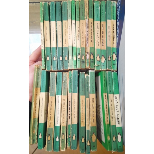 127 - Penguin Books, approximately 120 paperbacks, mainly Mystery & Crime and The Bodley Head series, gree... 