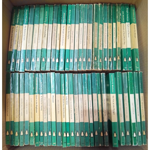 130 - Penguin Books, approximately 123 mainly Mystery & Crime series, green and white covers, circa 1930s ... 