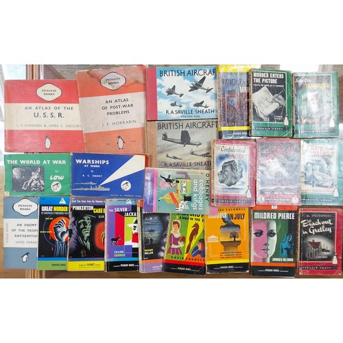 135 - Penguin Books, approximately 78 paperbacks (and a couple of hardbacks), comprising American imports,... 