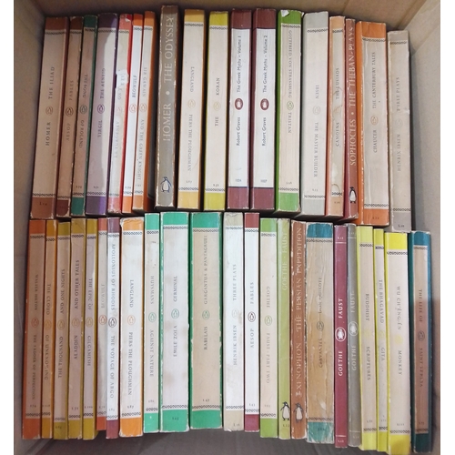 137 - Penguin Books, approximately 121 paperbacks, comprising mainly The Penguin Classics, circa 1940s to ... 