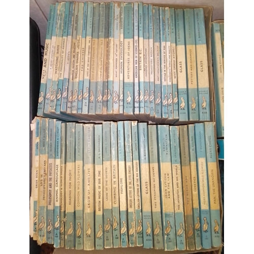 203 - Pelican Books, a collection of approximately 157 paperbacks, circa 1940s and later including war tim... 