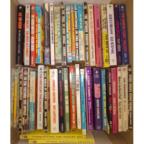 210 - Arrow and Ace Books, a large collection of paperbacks, approximately 367 paperbacks, crime, science ... 