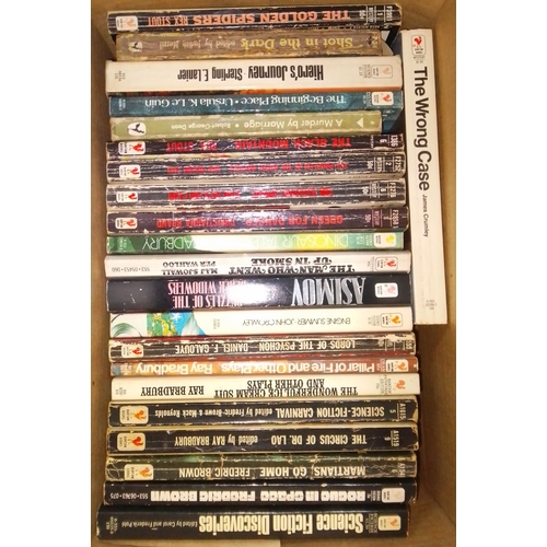 213 - Panther & Bantam Books, approximately 274 paperbacks, science fiction, crime thrillers etc., various... 