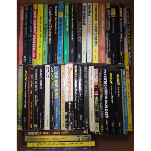 213 - Panther & Bantam Books, approximately 274 paperbacks, science fiction, crime thrillers etc., various... 