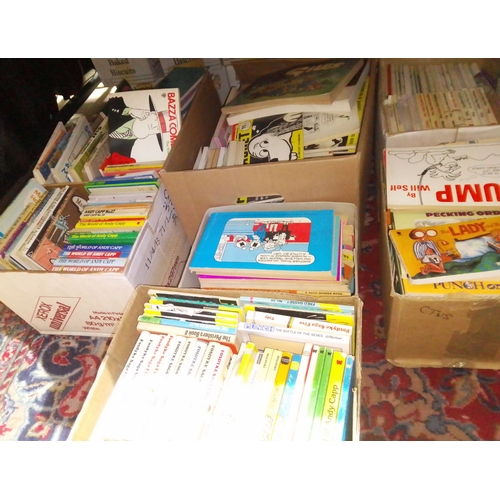 233 - A large quantity of cartoon comic strip books.