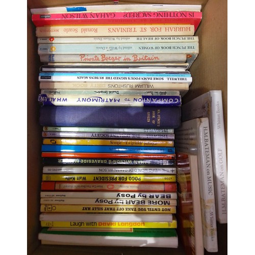 235 - A large collection of cartoon and illustration books, various artists, lot contents fully illustrate... 