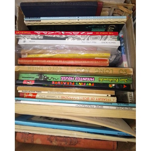 235 - A large collection of cartoon and illustration books, various artists, lot contents fully illustrate... 