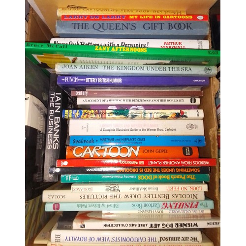 235 - A large collection of cartoon and illustration books, various artists, lot contents fully illustrate... 