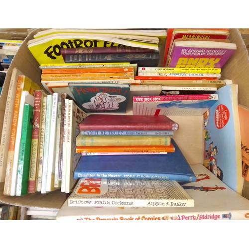 235 - A large collection of cartoon and illustration books, various artists, lot contents fully illustrate... 