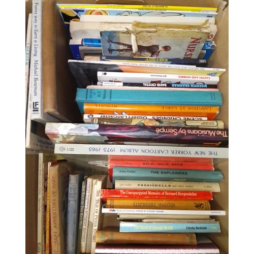 235 - A large collection of cartoon and illustration books, various artists, lot contents fully illustrate... 