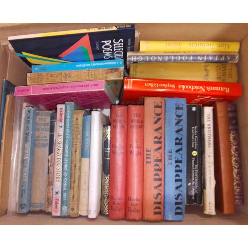 224 - A large quantity of assorted hardback and paperback books, various genre, authors and publishers, lo... 