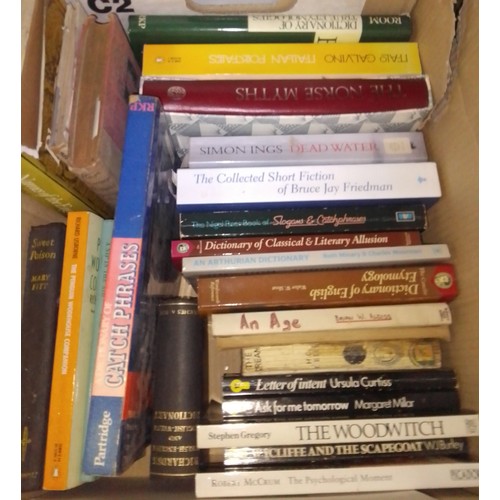 224 - A large quantity of assorted hardback and paperback books, various genre, authors and publishers, lo... 