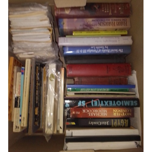 224 - A large quantity of assorted hardback and paperback books, various genre, authors and publishers, lo... 