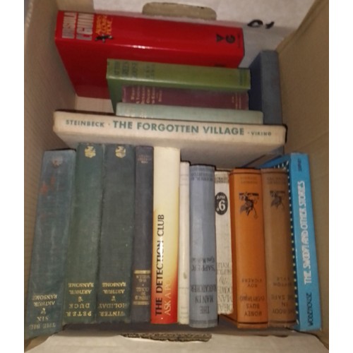 224 - A large quantity of assorted hardback and paperback books, various genre, authors and publishers, lo... 