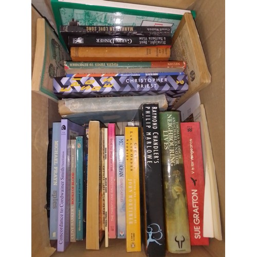 225 - A large quantity of assorted hardback and paperback books, various genre, authors and publishers, lo... 