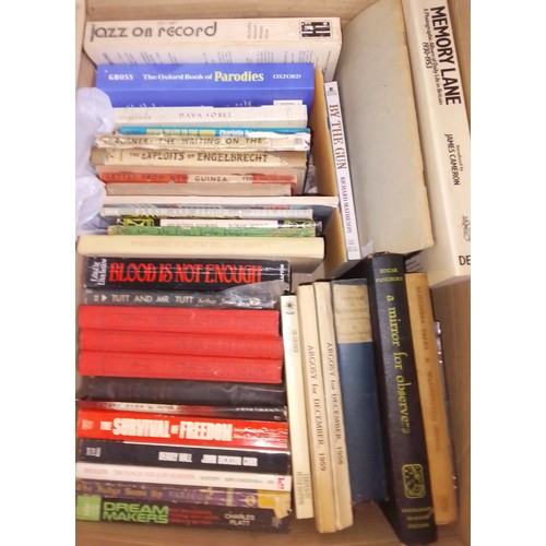 225 - A large quantity of assorted hardback and paperback books, various genre, authors and publishers, lo... 