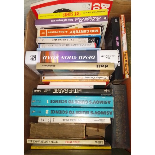 225 - A large quantity of assorted hardback and paperback books, various genre, authors and publishers, lo... 