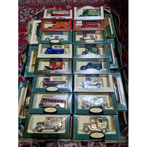 388 - A box of assorted boxed Lledo diecast vehicles, approx. 75.