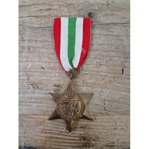 60 - WW2 - A group of eight Star medals to include The Africa Star, The 1939 - 1945 Star, The Atlantic St... 