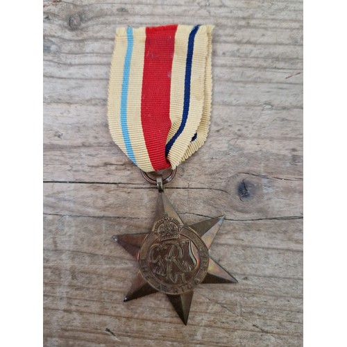 60 - WW2 - A group of eight Star medals to include The Africa Star, The 1939 - 1945 Star, The Atlantic St... 