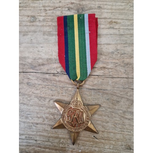 60 - WW2 - A group of eight Star medals to include The Africa Star, The 1939 - 1945 Star, The Atlantic St... 