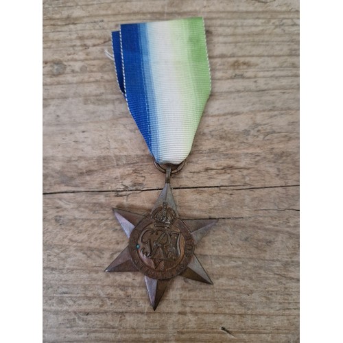 60 - WW2 - A group of eight Star medals to include The Africa Star, The 1939 - 1945 Star, The Atlantic St... 