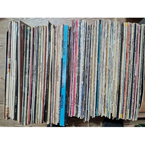 288 - A box of assorted LPs.