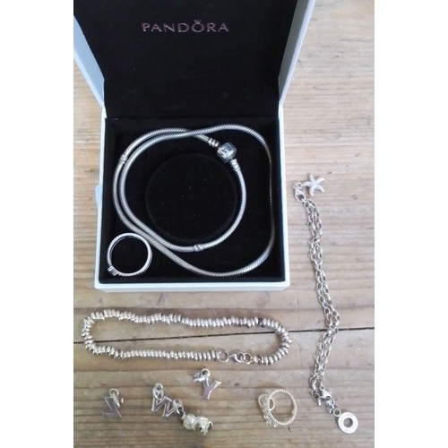 348 - Pandora, Thomas Sabo and Links of London jewellery.