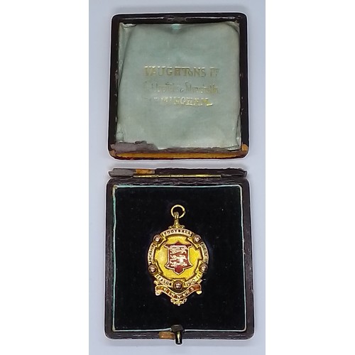 545 - A Lancashire Football Div. 1 Rochdale Winners medal, season 1910/11, presented to A. Gregson, hallma... 