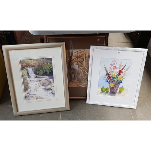 783 - Four watercolours including Helen M Jackson, J D Page, etc, all framed and glazed.