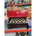 Two eastern chess sets.
