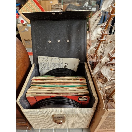 184 - Two cases of 45rpm records