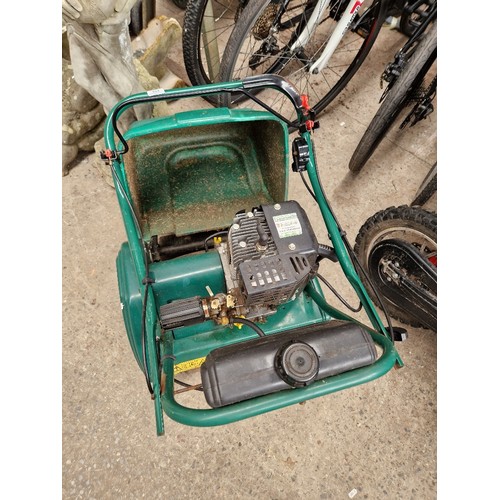 215 - A Qualcast 35S petrol lawnmower.