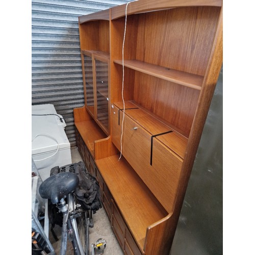 1006 - Two Nathan teak side cabinets.