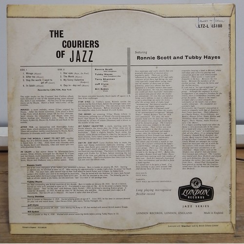 34 - Ronnie Scott & Tubby Hayes - The Couriers of Jazz! mono LP, 1st pressing, UK 1960, London Records LT... 