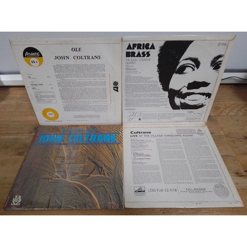 37 - Five John Coltrane LPs comprising Africa Brass ST 996, Africa Brass Sessions Vol. 2 AS-9273, Ole 332... 