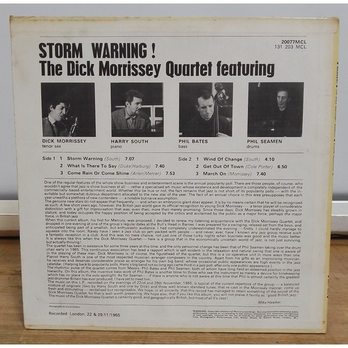 43 - The Dick Morrissey Quartet - Storm Warning! mono LP, 1st pressing, UK 1966, Mercury 20077 MCL