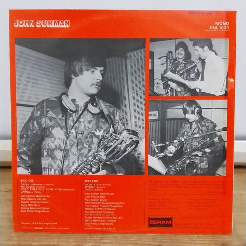 56 - John Surman - John Surman, mono LP, 1st pressing, UK 1969, Deram DML 1030