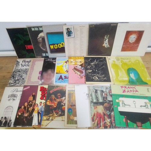 64 - A collection of 21 mainly rock and folk LPs including Alan Price, Rolling Stones, Dory Previn, Howfe... 