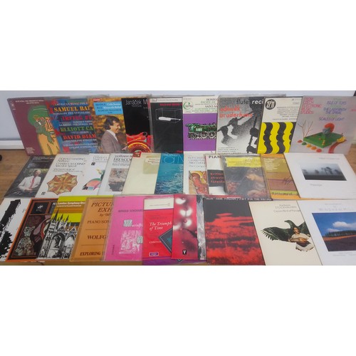 69 - A quantity of mainly classical, contemporary classical and experimental LPs, approximately 90 LPs an... 