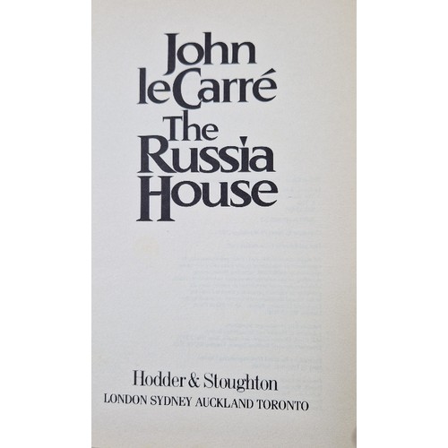 250 - John Le Carre, a set of the first 26 hardback novels, 1st editions, 1st impressions (except Our Game... 