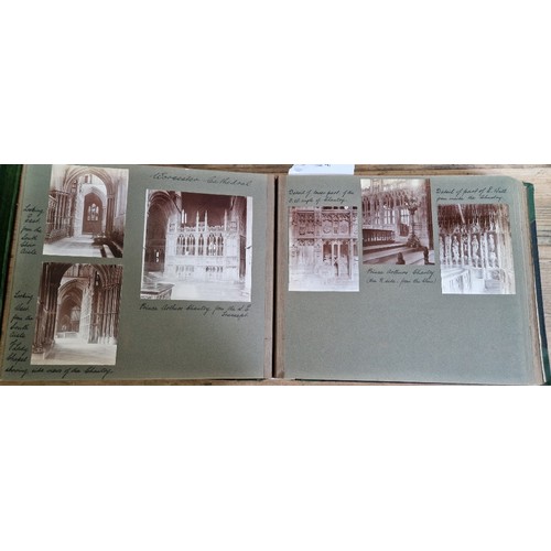 238 - Six photograph albums containing architectural photographs of Cathedrals and churches, dating from 1... 